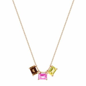 Collier 3 mini cocktail on chain Ginette NY