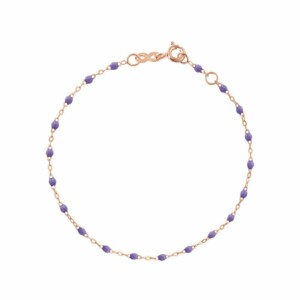 Bracelet mauve Classique Gigi, or rose, 17 cm B3GI001R43 17 XX