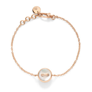 POM POM DOT Bracelet in rose gold with diamond pave by Pomellato BACKSIDE